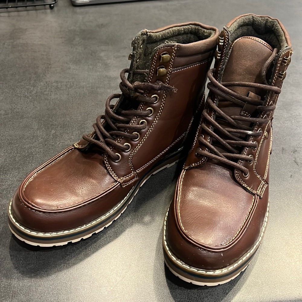 Brown boots